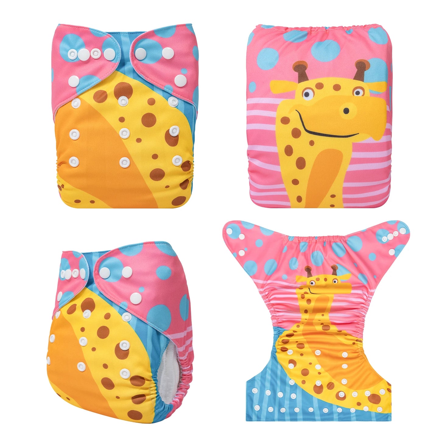 U Pick ALVABABY Digital Position Cloth Diapers Baby Reusable Modern Cloth Nappy for Baby with 1pc Microfiber Insert