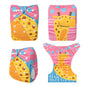 U Pick ALVABABY Digital Position Cloth Diapers Baby Reusable Modern Cloth Nappy for Baby with 1pc Microfiber Insert
