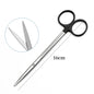 Cutting Tonsil Non-damaged Vocal Cord Cutter Straight Stainless Steel Black Handle Scissors Medical Instruments