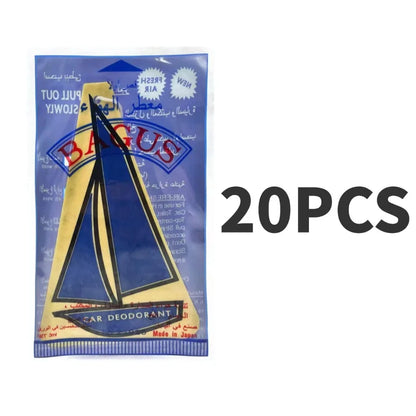 BAGUS 5-20pcs Smooth Sailing Scented Sheets Car Air Freshener for Long Lasting Freshness in Vehicle