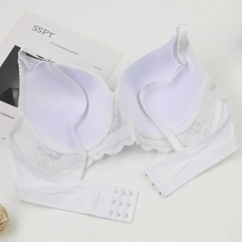 2025 New Sexy C D DD E Cup Bras For Women Breathable Red Khaki Pink Black White Skin Push Up Underwear Plus Size Lingerie