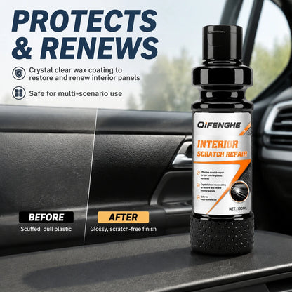 Automotive Interior Renew Liquid Fix Minor Plastic Scuffs Lay Protective Layer Bring Showroom Bright Finish to Car Cabin Parts