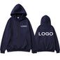 Customized Printed Zipper Hoodies Men Fashion Long Sleeve Zipper Up Sweatshirts Women Casual Personality Hoody Pullover Sudadera