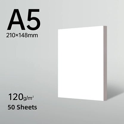 A5/A4 Artist Drawing Paper 120gsm 20/50Pcs Marker Pen Paper Opaque Color for Cartoon Animation Painting Art Students Supplies
