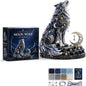 3D Design Animal Guardian Beading Kit Handmade Material Package Animal Bead Set with Colorful Beads Animal Shape Bead Craft Set