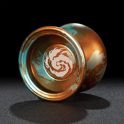 Yoyo Professional Competition Metal Yo Yo Factory with 10 Ball Bearing Alloy Aluminum High Speed Unresponsive Toys for Kids Toys