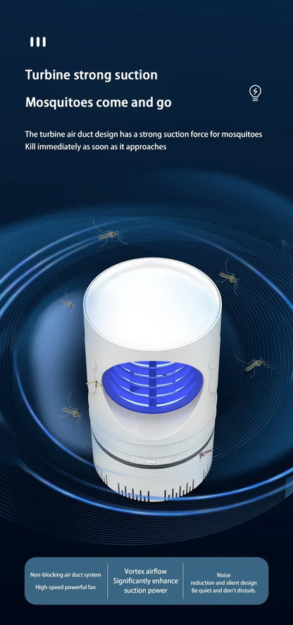 Lenovo New Electric Mosquito Insect Killing Lamp LED Light Trap Control Lamp Pes Fly Bug Killer Lamp with USB Power Supply Adapt