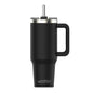 WATERSY 20/30/40oz Tumbler with Handle & Straw, Large Capacity Stainless Steel Thermal Cup, Vacuum Insulated Mug for Car, Travel