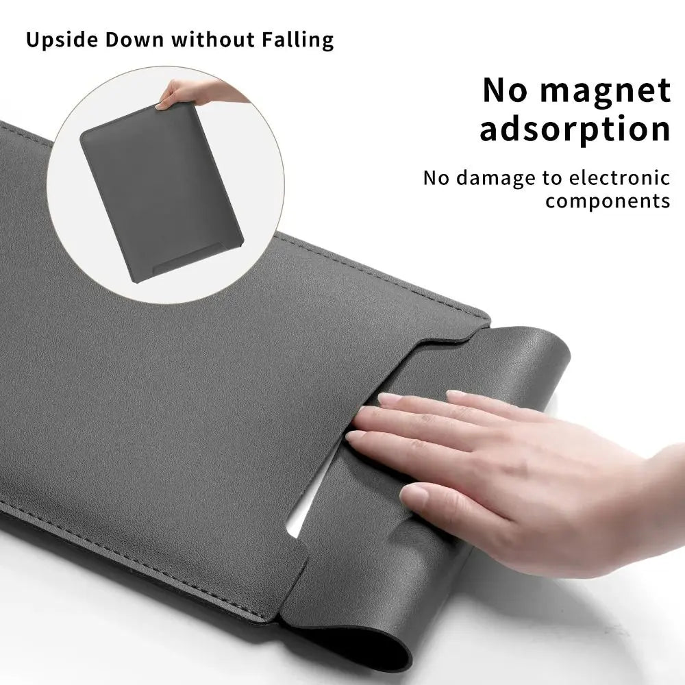 13 14 15 inch Laptop Sleeve Case Ultra Thin PU Leather Ultrabook Cover Shockproof Notebook Bag Protective Pouch