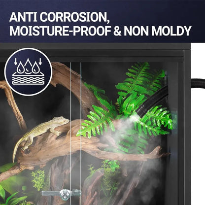Eco-Friendly Durable PVC 120 Gallon Large 4x2x2 Reptile Feeding Enclosure Cage