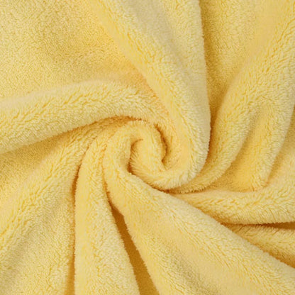 Baby Bath Towel Infant Swaddle Blanket Wrap Kids Cute Animal Embroidered Fleece Blanket Children's Soft Bathrobe Kids Blanket