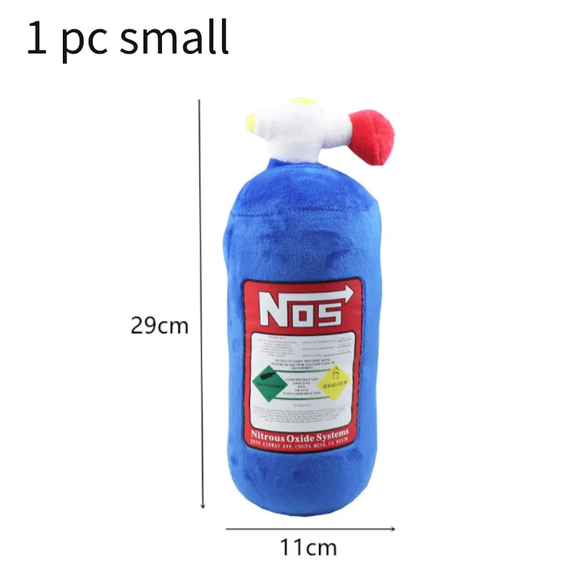 New Car Neck Pillow Car Headrest for Driver Front NOS Nitrous Oxide Bottle Car Decor Headrest Cushion Plush Pillow Auto Parts
