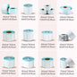 10 size Shipping Label stickers barcode Stickers Blank Paper label for Zebra Paper Adhesive Sticker Supermarket Blank sticker