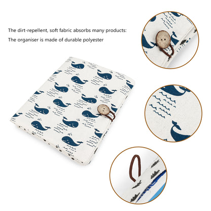 Waterproof Baby Diaper Bag Nappy Storage Reusable Travel Baby Items Organizer Portable Diapers Caddy Storage Babies Accessories