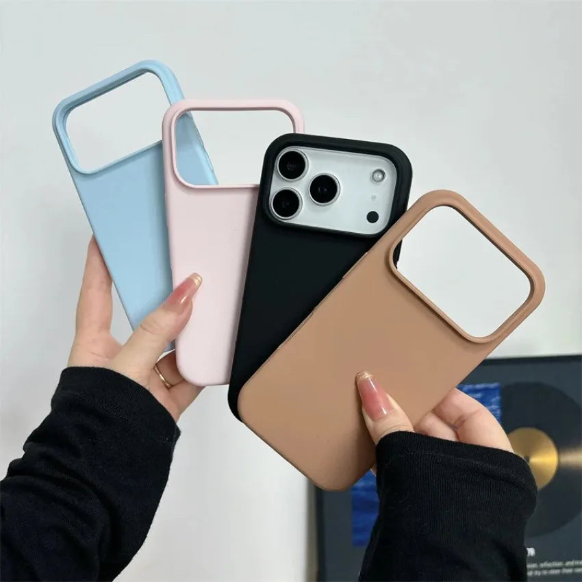 Liquid Silicone Magnetic Phone Case For iPhone 17 Air 16 13 15 14  Pro Max Plus for Magsafe Shockproof Protective Cover Funda