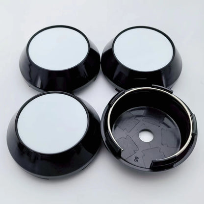 4pcs 60mm 64mm 65mm 68mm 69mm No Logo Emblem Car Wheel Center Caps Wheels Hub High Cap Rim Hubcaps Dust Cover Car Accessories