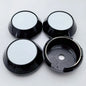 4pcs 60mm 64mm 65mm 68mm 69mm No Logo Emblem Car Wheel Center Caps Wheels Hub High Cap Rim Hubcaps Dust Cover Car Accessories