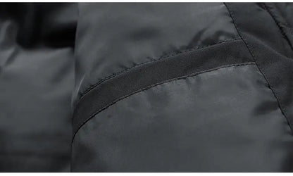Winter Parka Men Brown Thick Warm Jackets Big Size 6xl 7xl 8xl Oversize Cotton Padded Windbreaker Outwear Waterproof Loose Coats