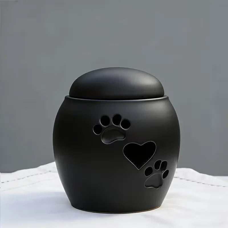 Pet Cremation Memorial Urn Cat Dog Ashes Storage Box Commemorative Keepsake Container For Pet Fur And Teeth Ornament