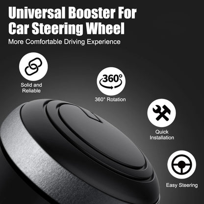 Universal Car Steering Wheel Booster Ball Labor Saving Turning Spinner Knob Bearing Power Handle Holder Automotive Accessories