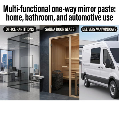 See Out Clearly, Stay Invisible Outside – Professional Cleaning Paste For One-Way Privacy Glass, Removes Dirt And Stains