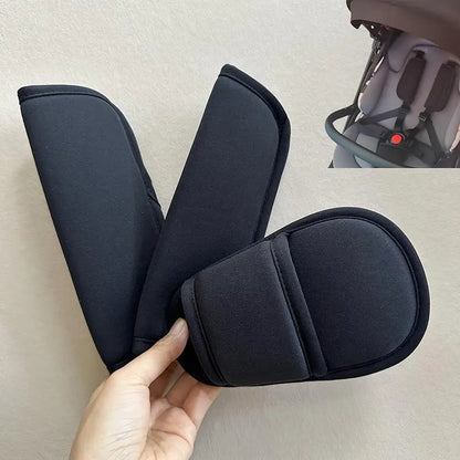 Universal Baby Safety Car Seat Belt Pads Baby Stroller Shoulder Strap Covers Soft Car Seat Belt Cushion Pram Shoulder Guard Pads