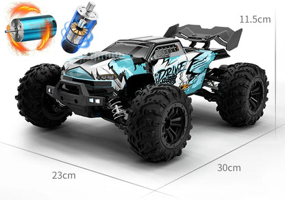 4WD 1:16 80KM/H Super Brushless 50KM/H Brushed RC Car 4x4 Off Road Remote Control High Speed Drift Racing Truck Buggy Toy Gift