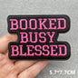 Cartoon Embroidered Patches For Clothing Slogan Letters Embroidery Patch For Clothes Iron On Patches On Clothes Jackets DIY