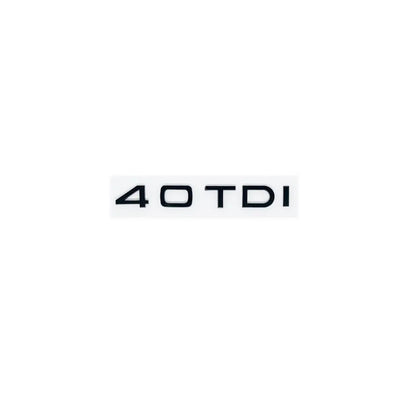 Car Letter Logo Sticker for A5 suitable for tail bumper and trunk emblem applicable to 2.0 3.0 40TDI 35 40 45TFSI models