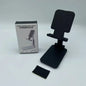 Adjustable Phone & Tablet Stand for Bed and Desk – Foldable, Portable, Height-Adjustable Holder for Watching Videos, Live Stream