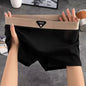 2027 1pcs Men's Shorts Ice Silk Underwear Plus Size Underpants Breathable Sexy Slim Panties Air-conditioned Lingerie Wholesale