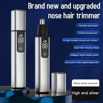 Mijia Smart Electric Nose Hair Trimmer 3 Gear High Speed Motor Portable Shaver Nose Hair Clipper Trimmer For Men and Women