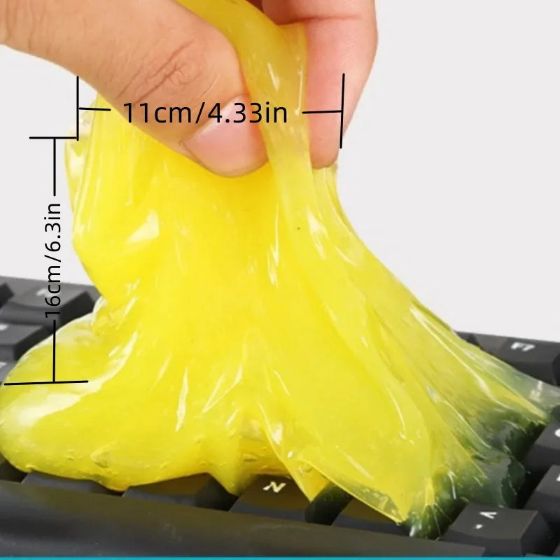 Car Cleaning Gel Slime Voor Reinigingsmachine Auto Vent Wasstraat Interieur Dust Remover Lijm Toetsenbord Vuil cleaner