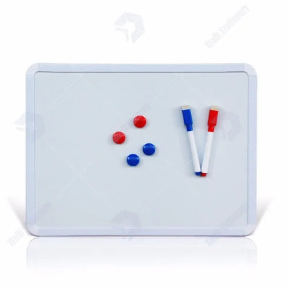 4 Styles Magnetic Whiteboard 1pc PVC Frame Message White Board On Fridge Round Angle Decoration Message Drawing Board For Notes