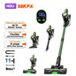 Cordless Vacuum Cleaner,Self-Standing，10-in-1/58Kpa/55Mins Stick Vacuum with LED Lighting Brush Vacuum  for Pet/Hair/Carpet