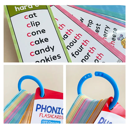 Montessori Phonics Word Lists Cards English Vocabulary Building Learning Flashcards Teacher Teaching Aids Classroom Must Haves
