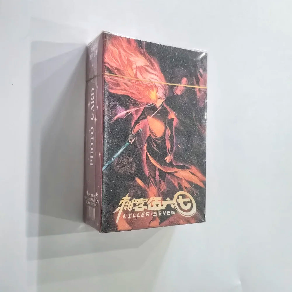 55 Pcs/Set Chinese Anime Scissor Seven Laser Lomo Card Killer Seven Picture Album HD Photocard Collection Cards