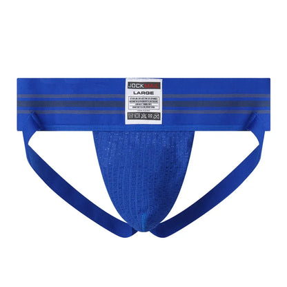 JOCKMAIL Men's Underwear Men Sexy Briefs Jockstrap Pouch Cuecas Man Cotton Panties Thongs Mesh Underpants Gay Slip Homme Srting