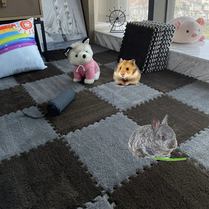 4/10Pcs Rabbit Guinea Pig Cage Liner Small Pet Items Waterproof Anti Slip Bedding Mat Highly Absorbent Pee Pad For Pet SleepMat