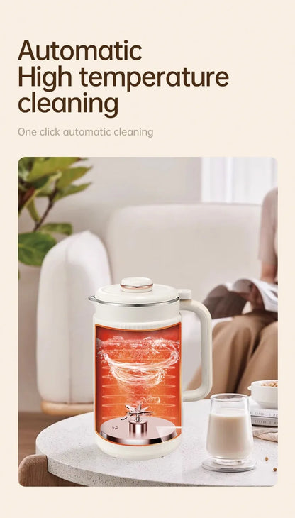 220V/110V  Multifunctional Electric Soybean Milk Machine Food Blender Automatic Fruit Juice Maker Water Boiling Kettl Soy