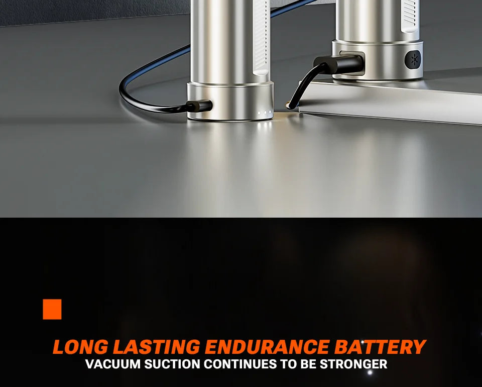 SZUK Car Vacuum Cleaner Portable Blower Handheld Cleaning Machine with LED Light Powerful Wireless Mini Vacuum Cleaner for Car