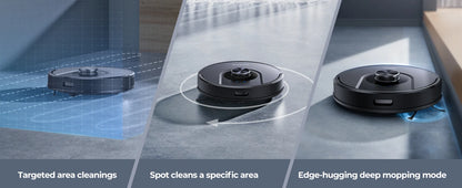 Laresar Mars01 Robot Vacuum Cleaner Mop LDS Lidar Navigation 5000Pa Smart Planned Mapping Home Floor Wash Carpet Pet Hair Clean