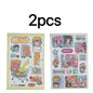 Cute Sweet Cool Japanese Shibuya Girl Sticker Korean Kawaii Cartoon Y2k Stickers Hand Account Diary Scrapbook Decorative Sticker