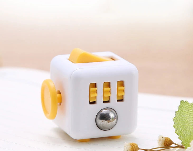 Solid Color Fidget Decompression Dice for Release Stress Autism Anxiety Relieve Adult Kids Stress Relief Anti-Stress Fingertip