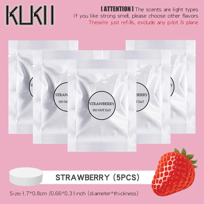 [Just Refills,exclude any pilot/plane] bear car air fresheners replacement tablets fragrance pods aroma supplement perfume pads