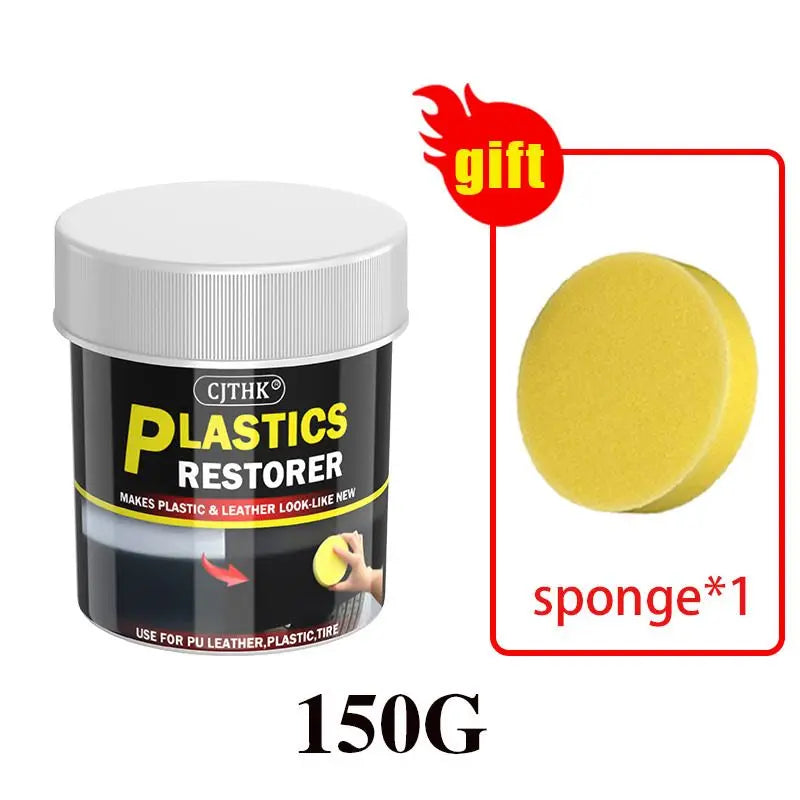 Car Plastic Restorer Back To Black Gloss Auto Interior Leather & Panel Renewal Wax Coating Agent Auto Polish And Repair Coating