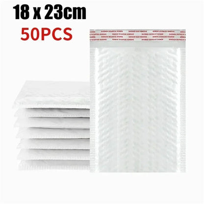 Wholesale White Bubble Envelopes Bag Waterproof Foam Bubble Mailers Shipping Envelope Bags Plastic Self Sealed Packing Pouches