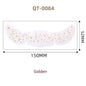 1pc Hot Stamping Freckles Makeup Sticker Metallic Radiation Golden Silver  Fake Freckles Temporary Tattoo Stickers Face Makeup