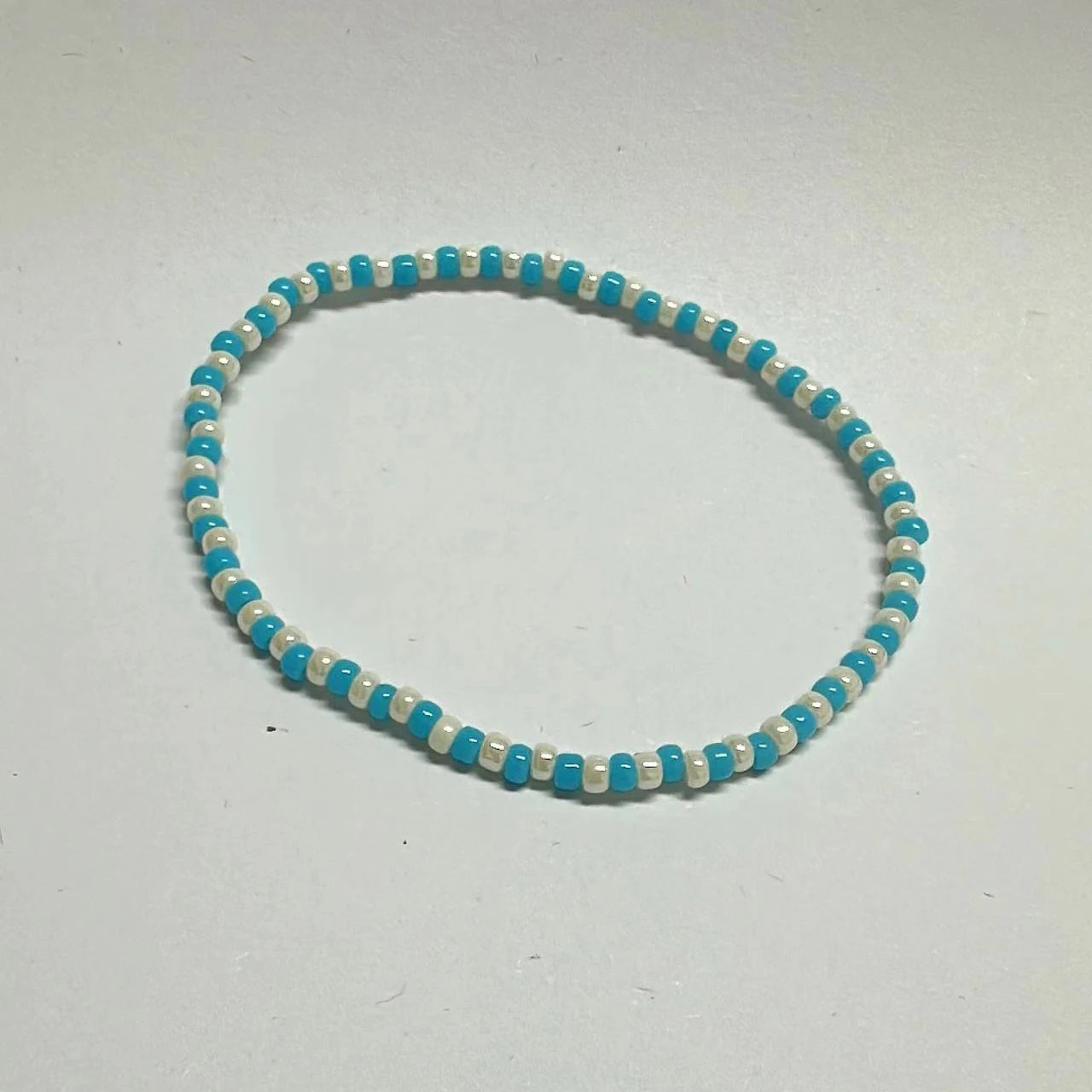 3mm Bohemian ladies beaded bracelet color mix and match fashionable versatile bracelet jewelry