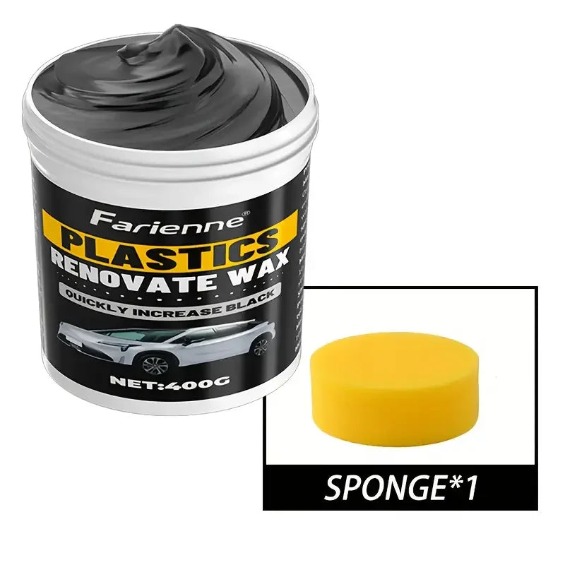 NEW Car Plastic Parts Repair Agent - Multi-Purpose Wax Paste for Dashboard, Sofa Seats, Tires and Scratches, Scratch Repair